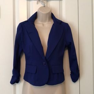 Crop blazer